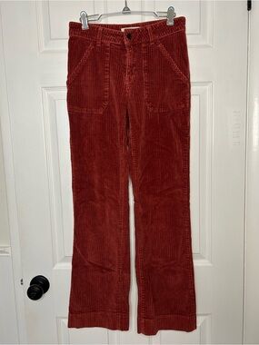 Ba&sh Corduroy Straight Leg Pants